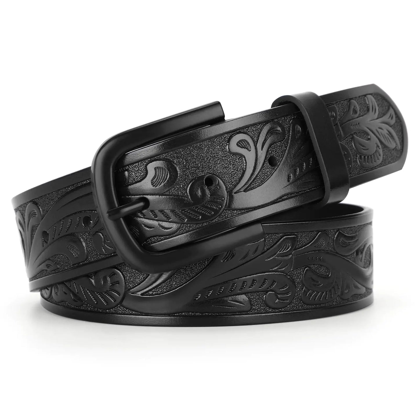 WestEmboss Western Leather Belt