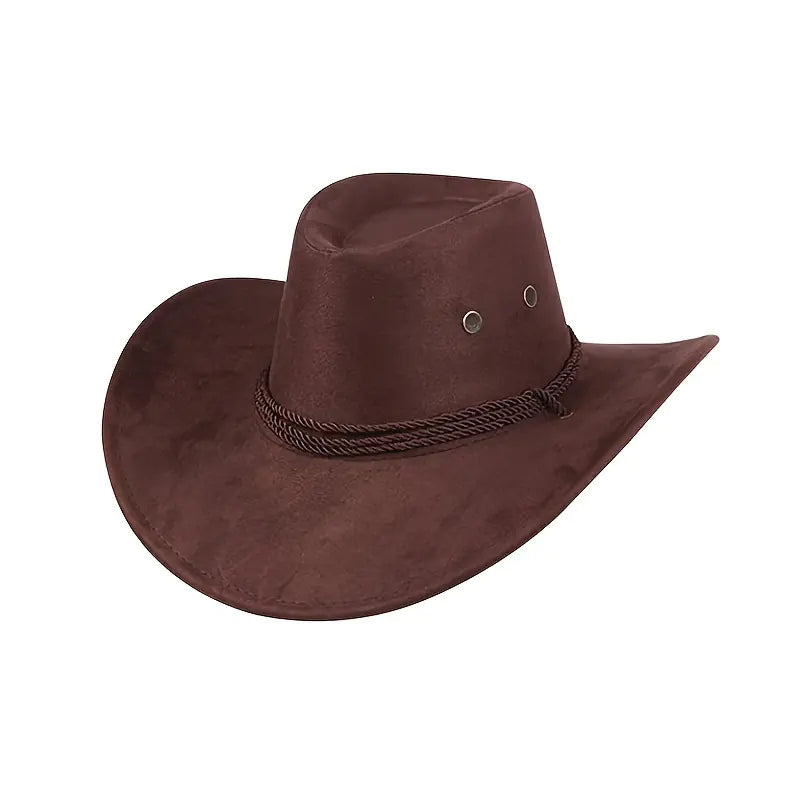 Rustic Faux Felt Cowboy Hat