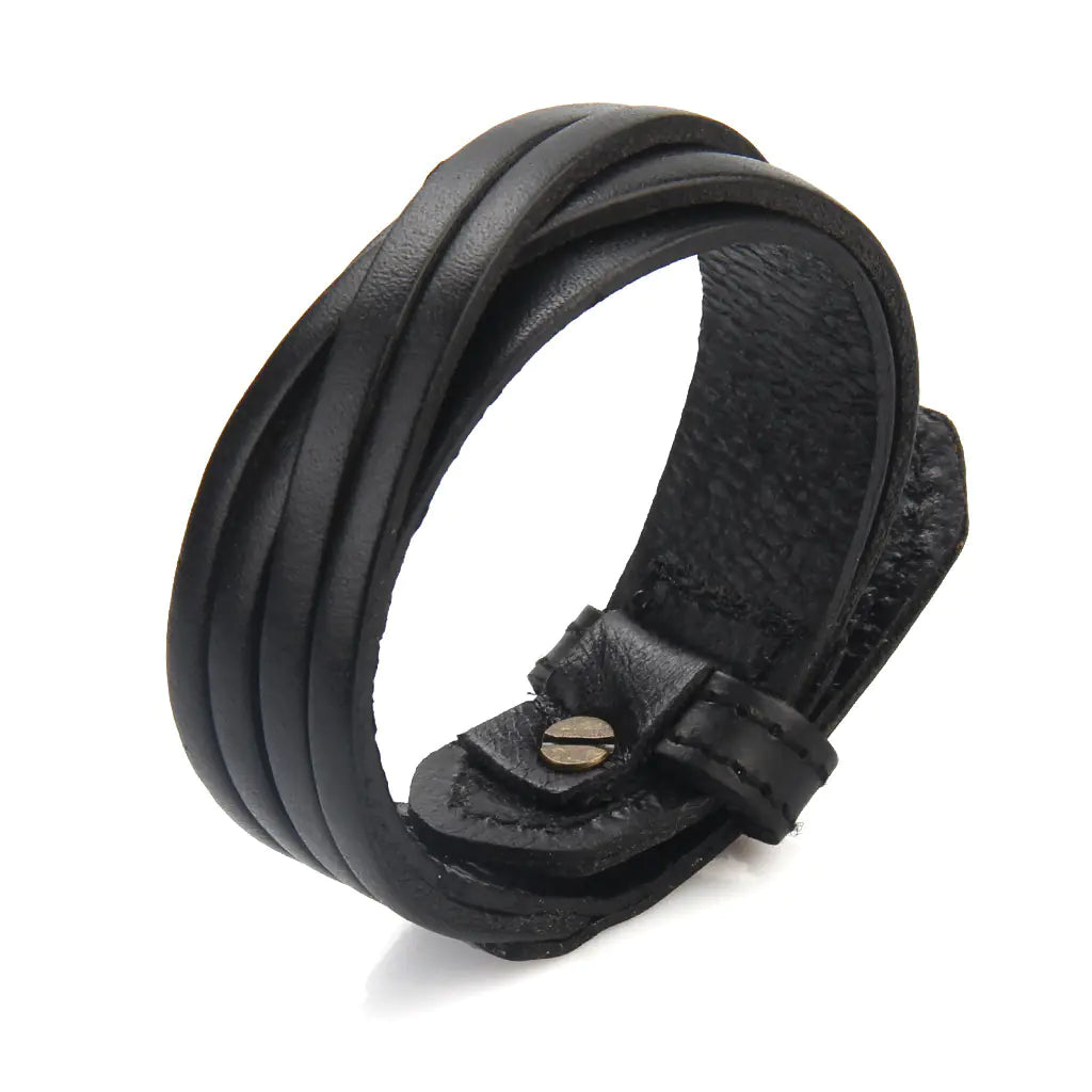 Chic Leather Layered Retro Bracelet