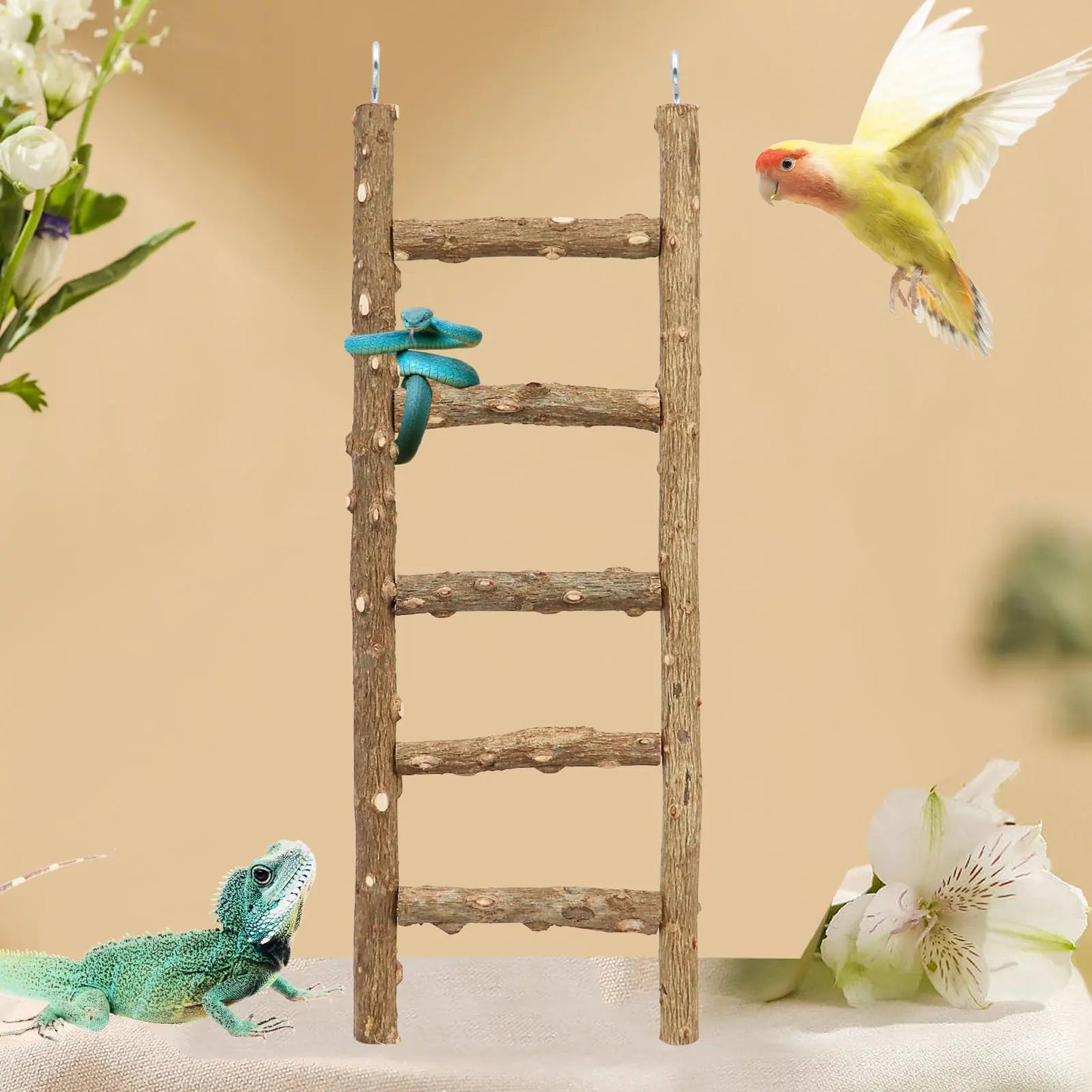 Natural Pepper Wood Parrot Climber