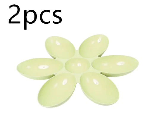 Petal Shaped Multi-Dining Cat Food Bowl