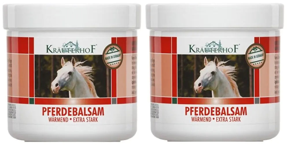 Kräuterhof Horse Balsam Extra Strong 2 Packs of 250 ml = 500 ml