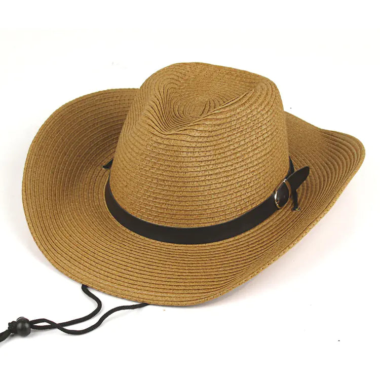 Chic Western Straw Sun Hat