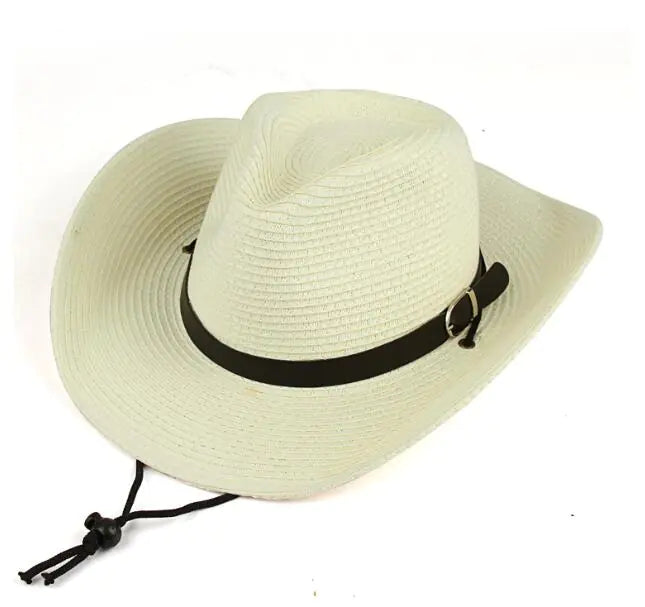Chic Western Straw Sun Hat