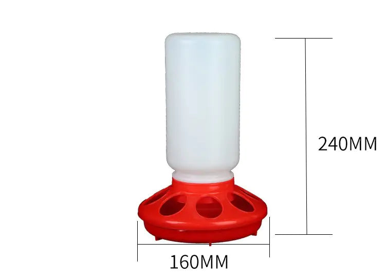Bird Waterer and Feeder for Pigeons