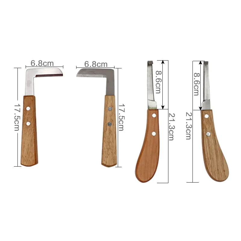 High-Quality Carbon Steel Horse Hoof Repair Knife