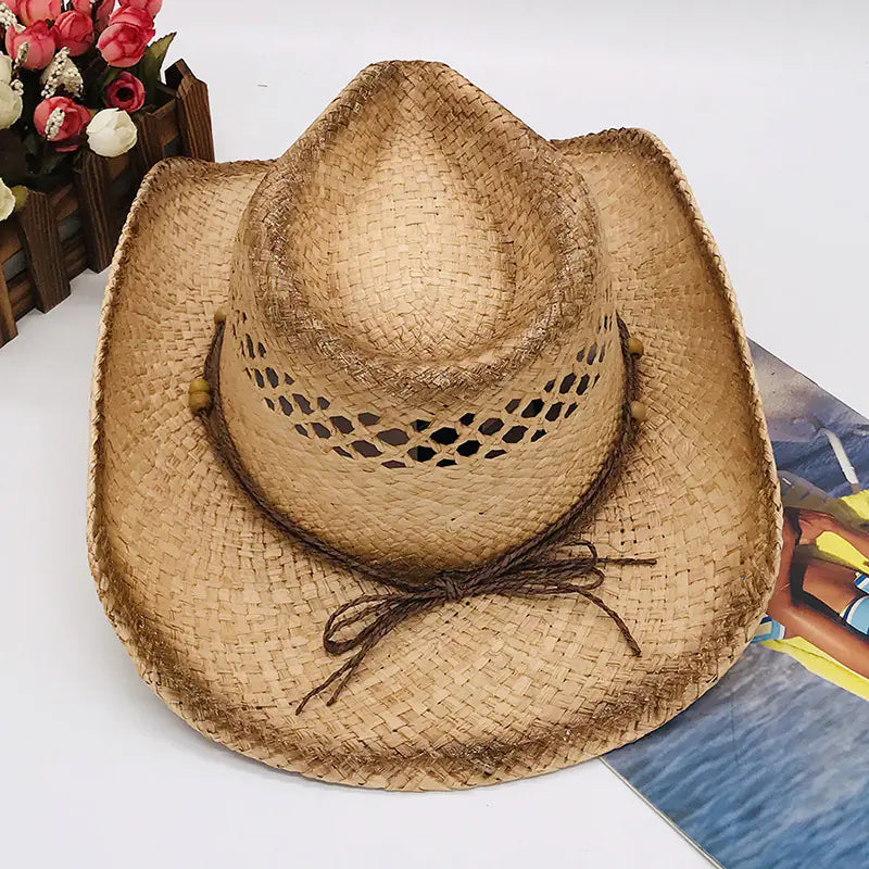 Beachside Western Straw Hat