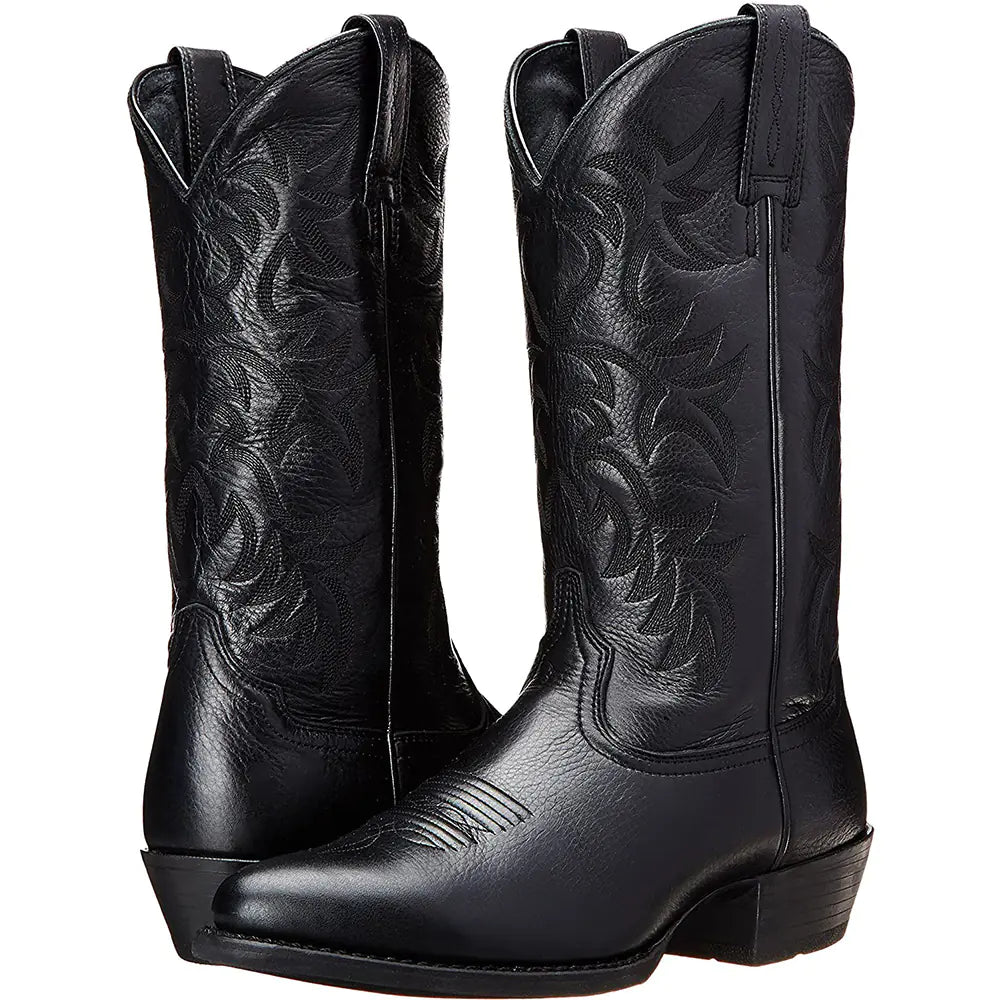 Stitched Western Elegance Boots