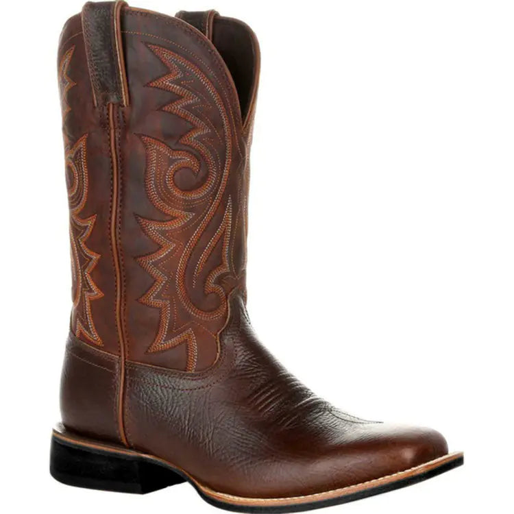 Rugged Wide Western Boots
