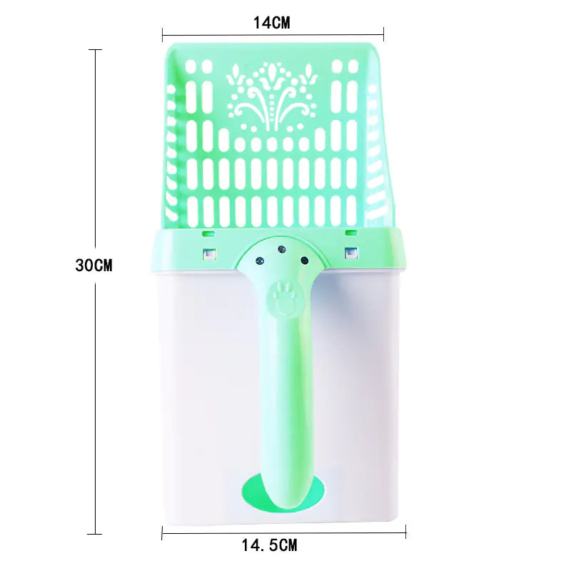 Cat Care Scoop and Storage Set