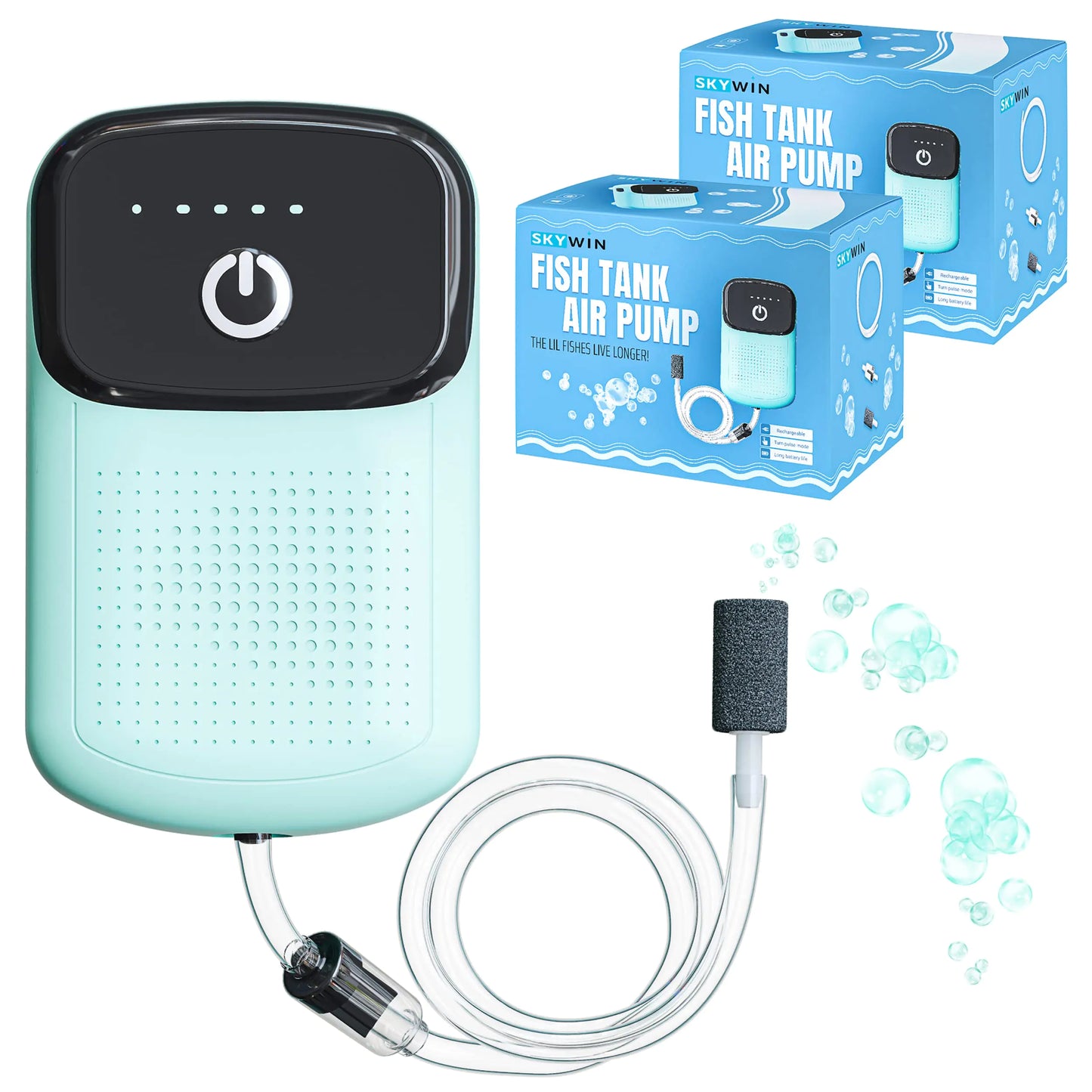 Skywin Dual Portable Fish Aerator Pump