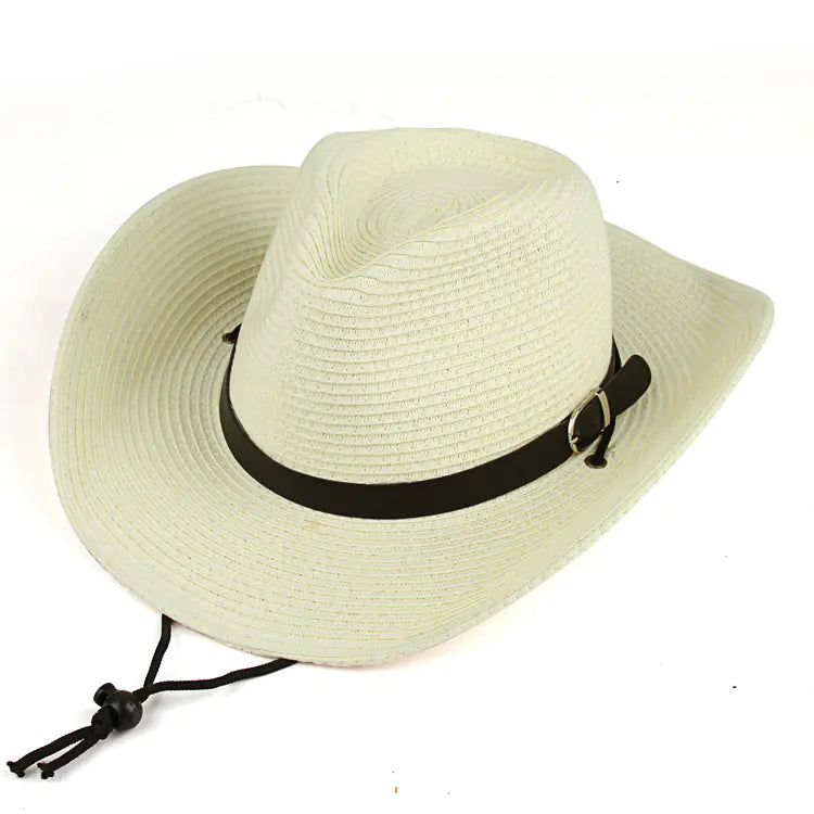 Chic Western Straw Sun Hat