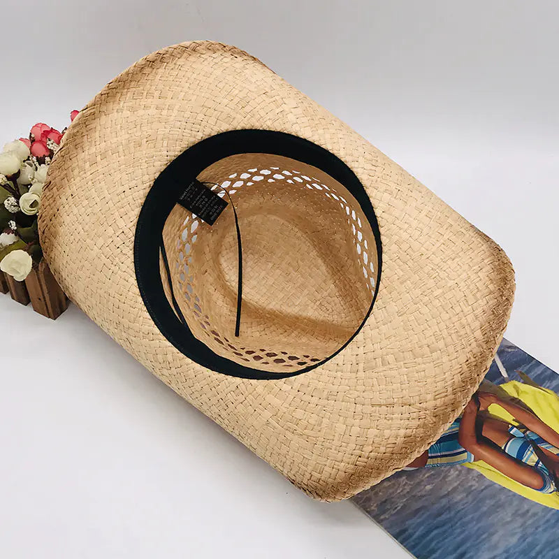Beachside Western Straw Hat