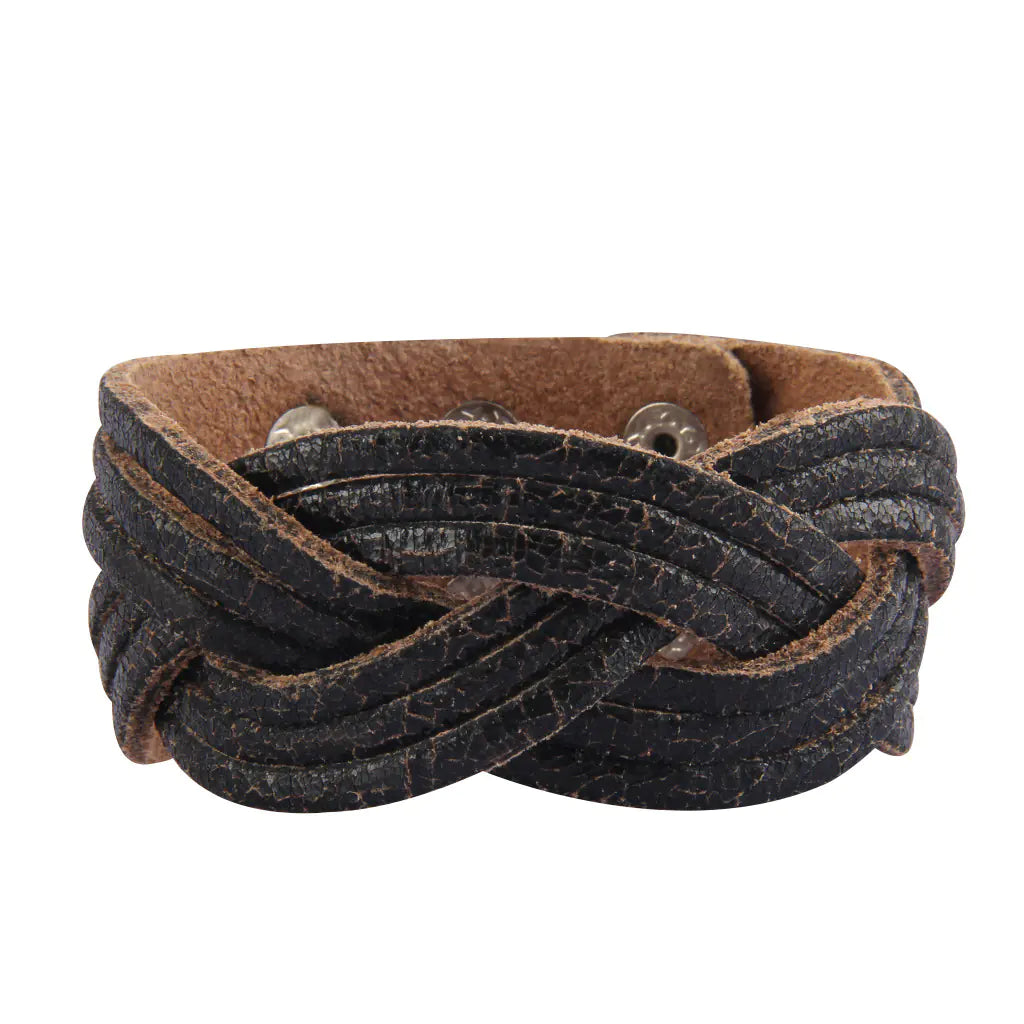 Chic Leather Layered Retro Bracelet