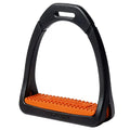 Compositi Womens Premium Profile Lightweight Extremely Strong Horse Riding Polymer Stirrups Orange