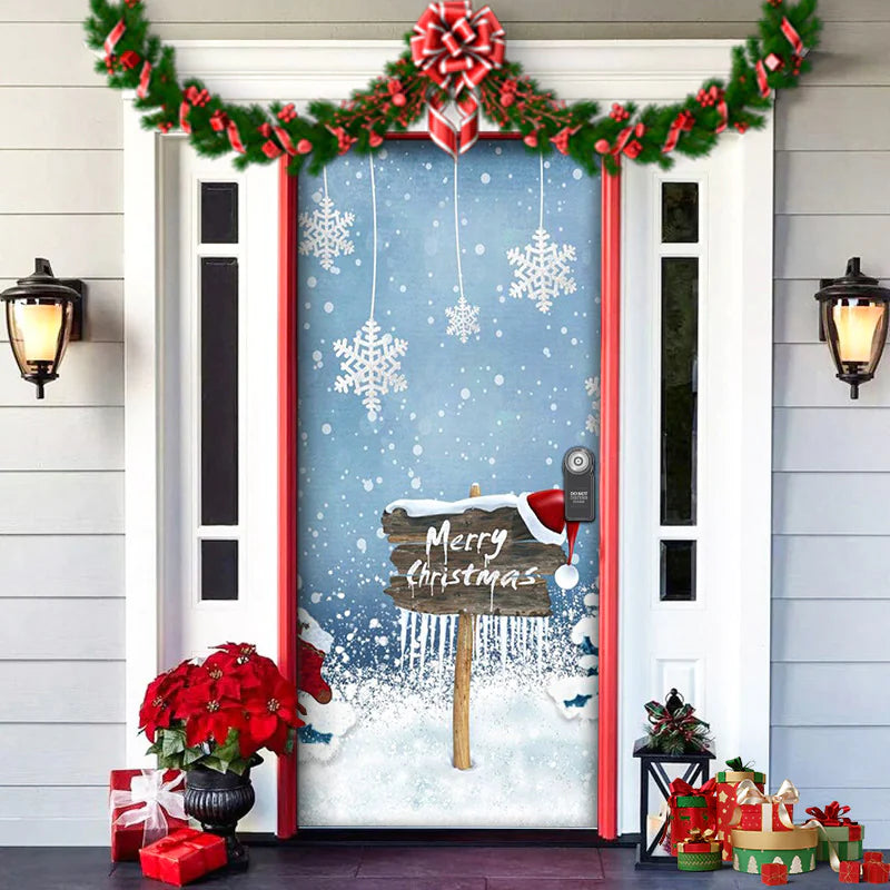 Holiday Door Tapestry