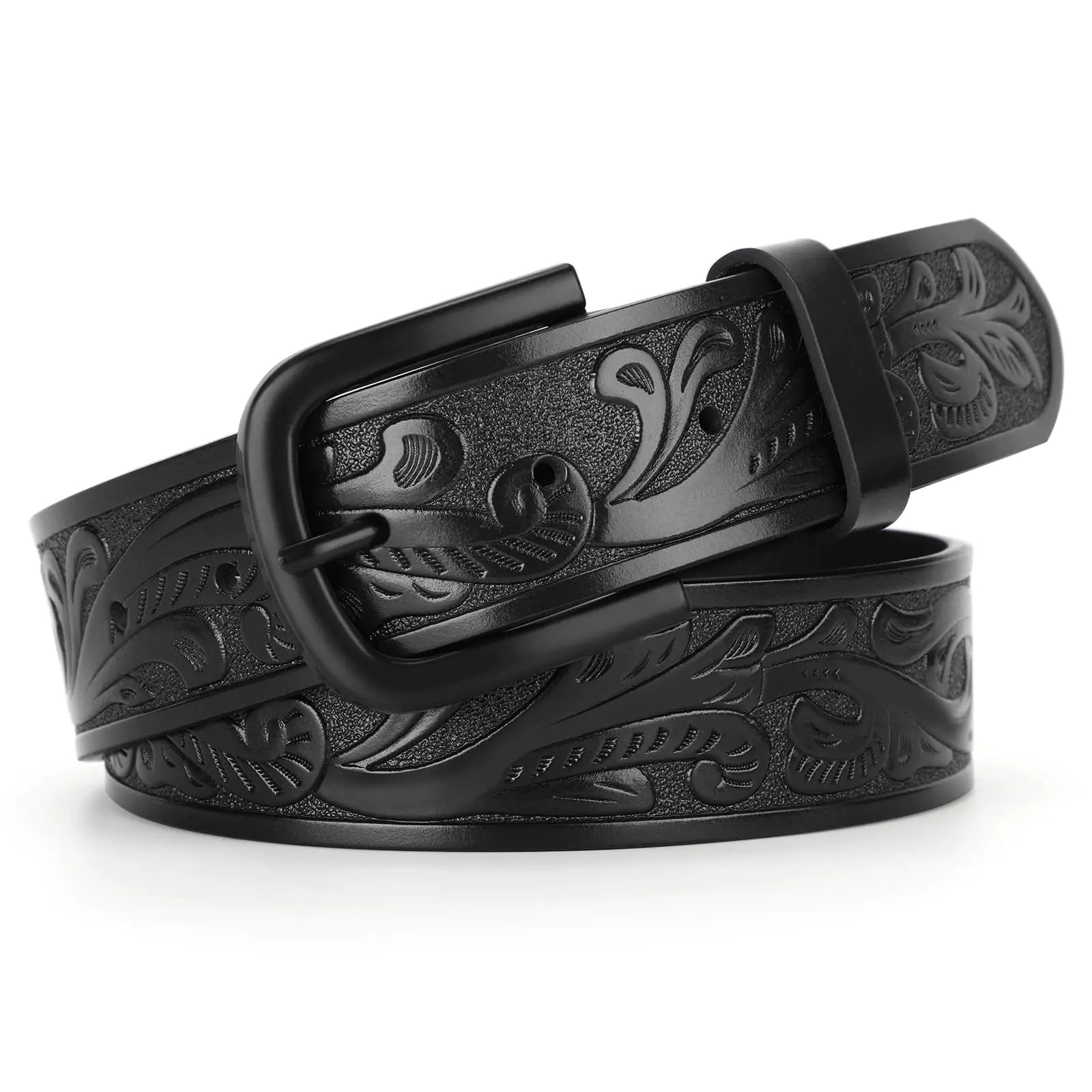 WestEmboss Western Leather Belt