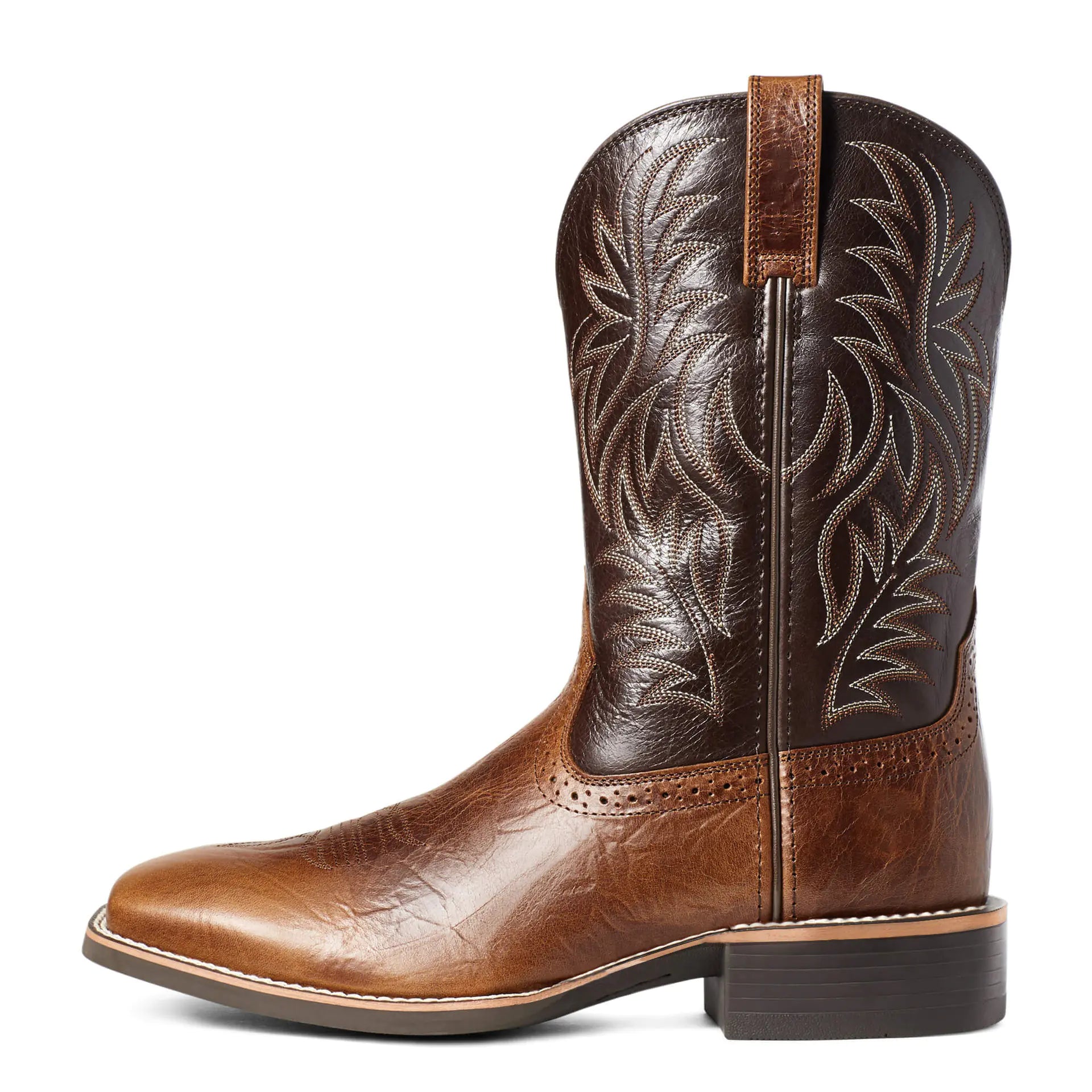 High Embroidery Classic Cowboy Boots