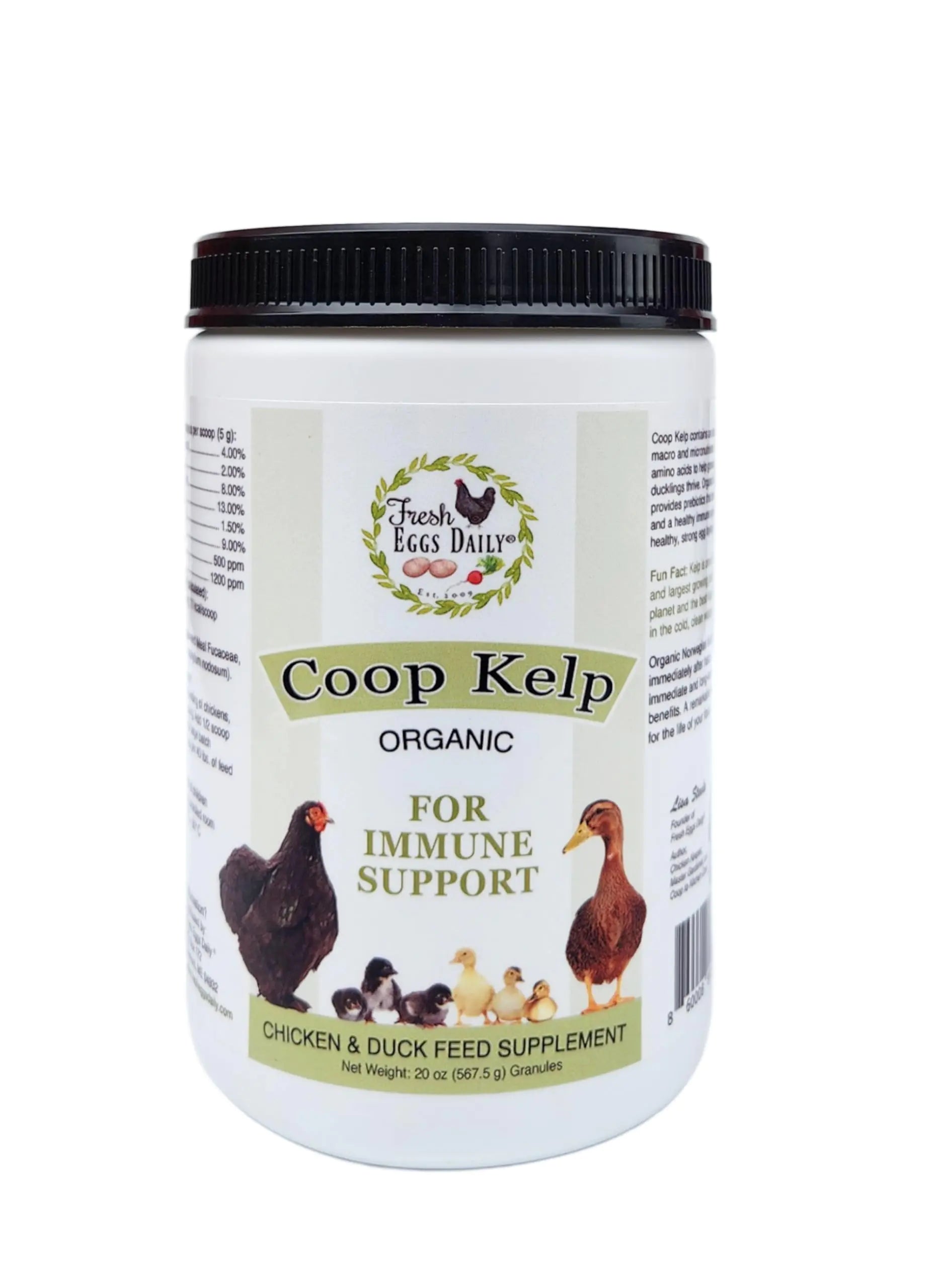 ORGANIC BOOST Coop Blend 20 oz - Chicken & Duck Feed Supplement