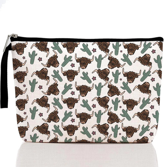 Country Chic Cosmetic Bag for Women