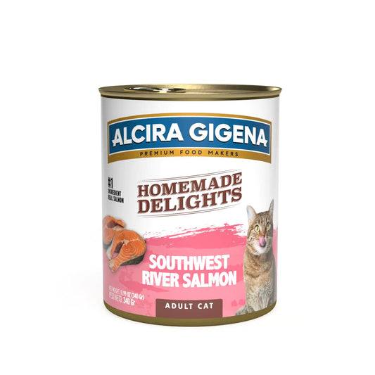 Homemade Delights - Wet Cat Food (Southwest River Salmon) - (Pack of 12)