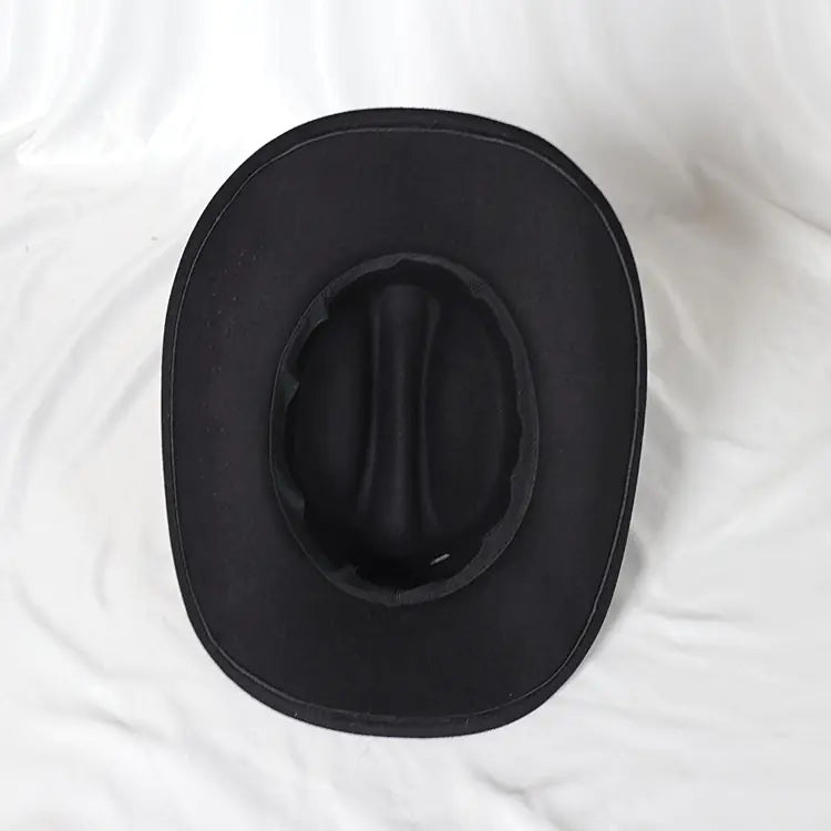 Denim Cowboy Top Hat
