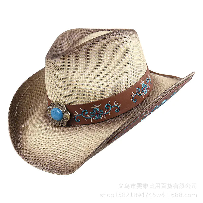 Stylish Western Jazz Ventilated Hat