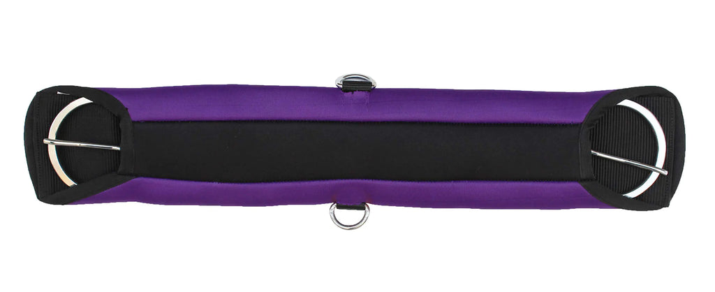 CHALLENGER Horse Soft Padded Neoprene Purple Western Riding Saddle Cinch 9727-26