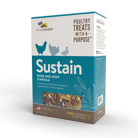 FLOCKLEADER Sustain Bone & Joint Poultry Treats 1.5 lb