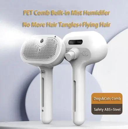 Self-Cleaning Pet Grooming Brush
