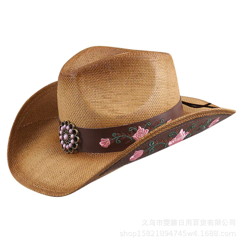 Stylish Western Jazz Ventilated Hat