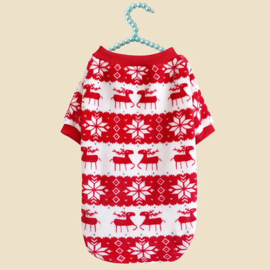 Festive Furry Friend Sweater
