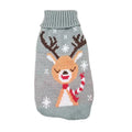 Holiday Maple Turtleneck Pet Sweater
