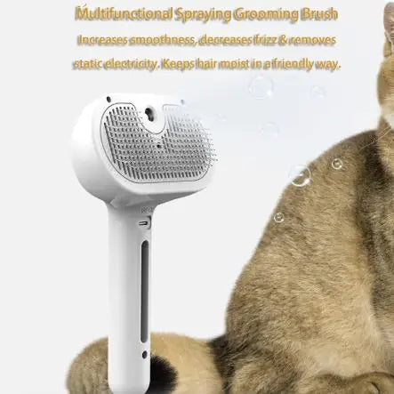 Self-Cleaning Pet Grooming Brush