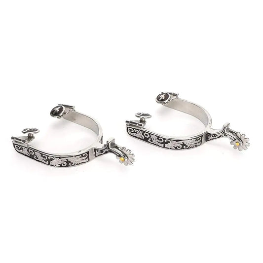 SilverStreak Riding Spurs