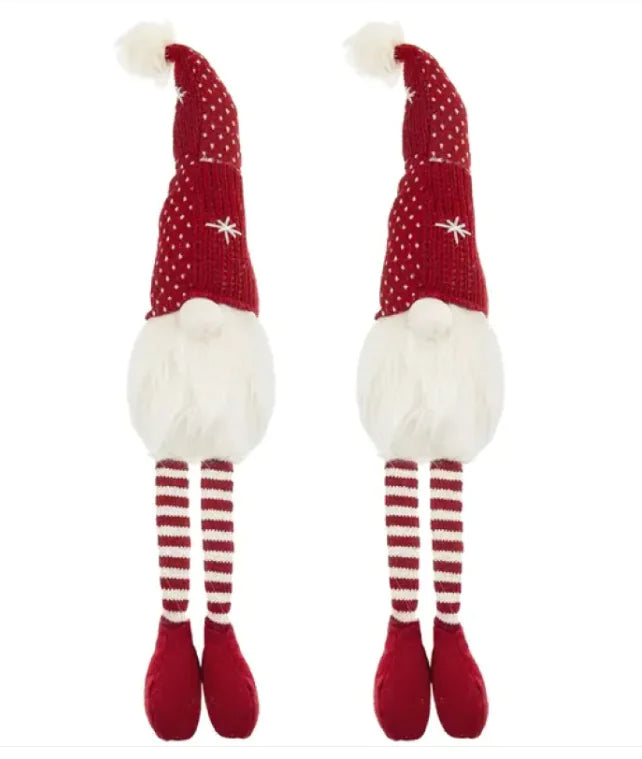 Holiday Gnome Pair Decor