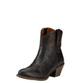 ARIRC Womens Classic Western Ankle Boot Old Black 9.5