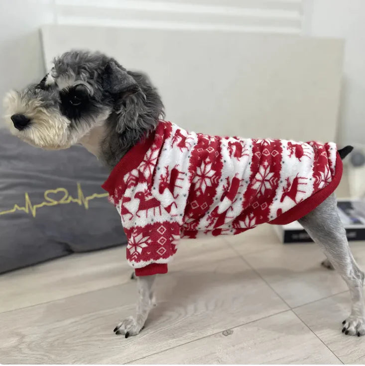 Festive Furry Friend Sweater