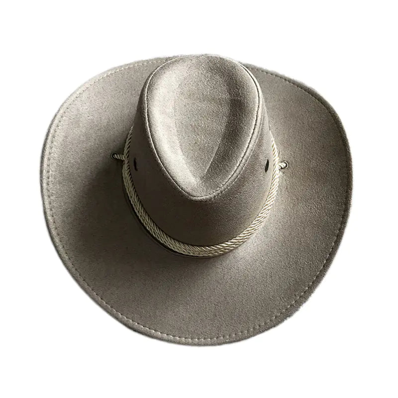 Denim Suede Sun Shield Cap