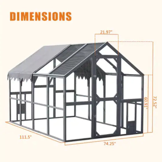 Deluxe Outdoor Pet Playpen