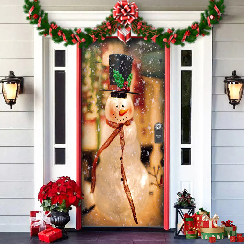 Holiday Door Tapestry