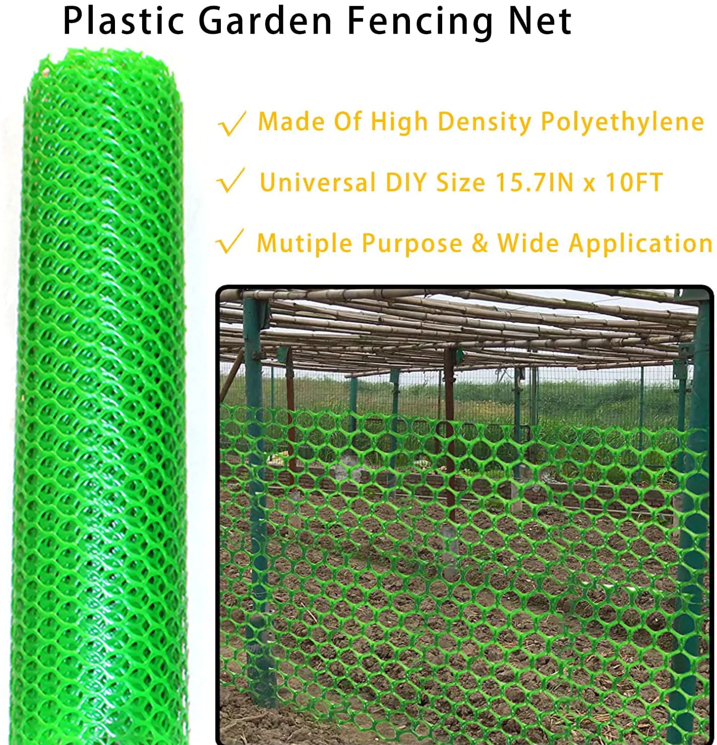 HexaGuard Plastic Mesh Fence