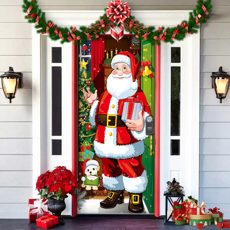 Holiday Door Tapestry