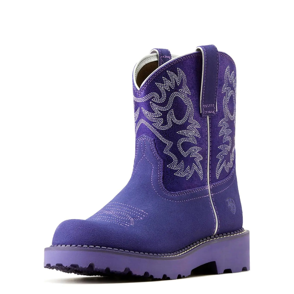 ARIAT Womens Shimmer Fatbaby Western Boot