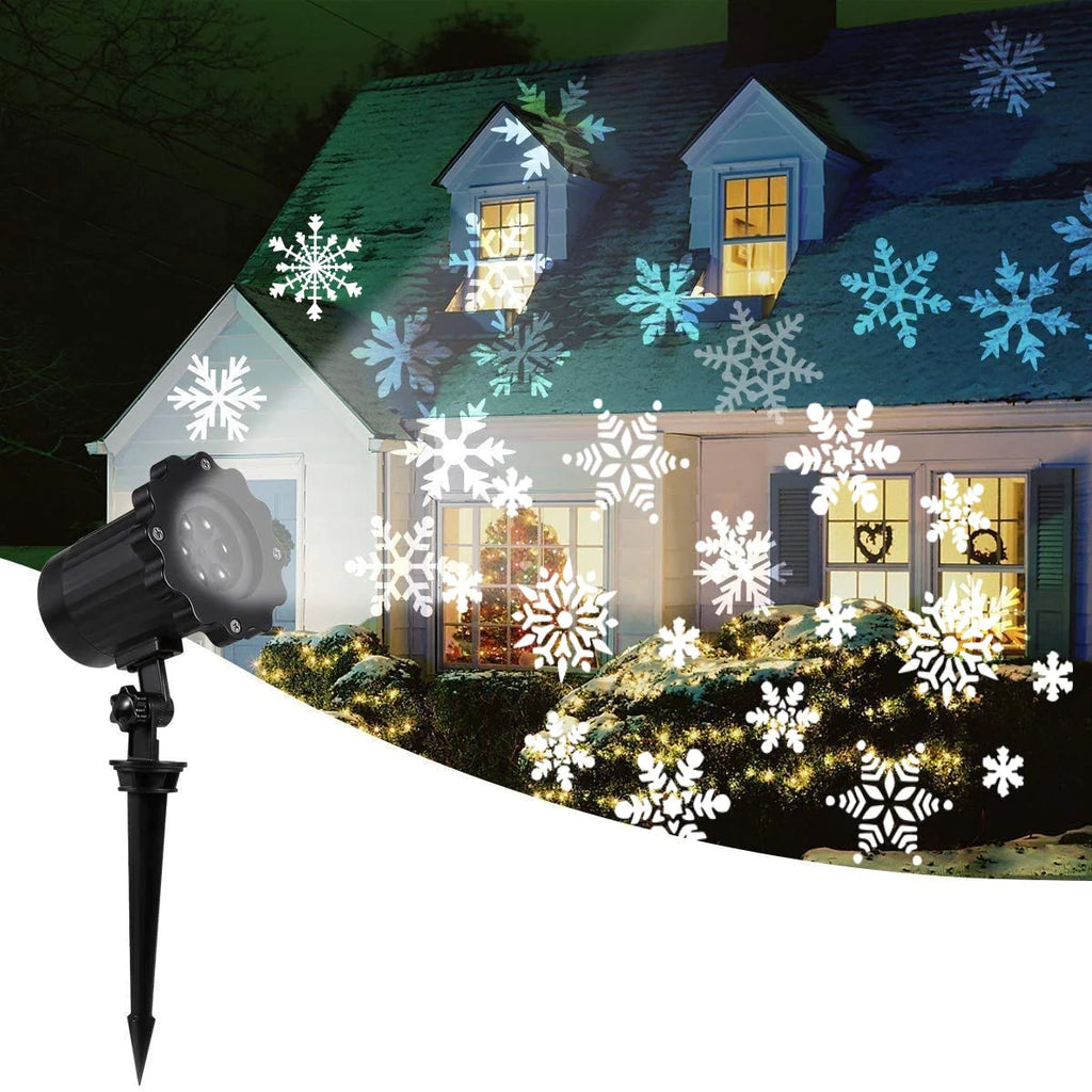 Holiday Snowflake LED Projector