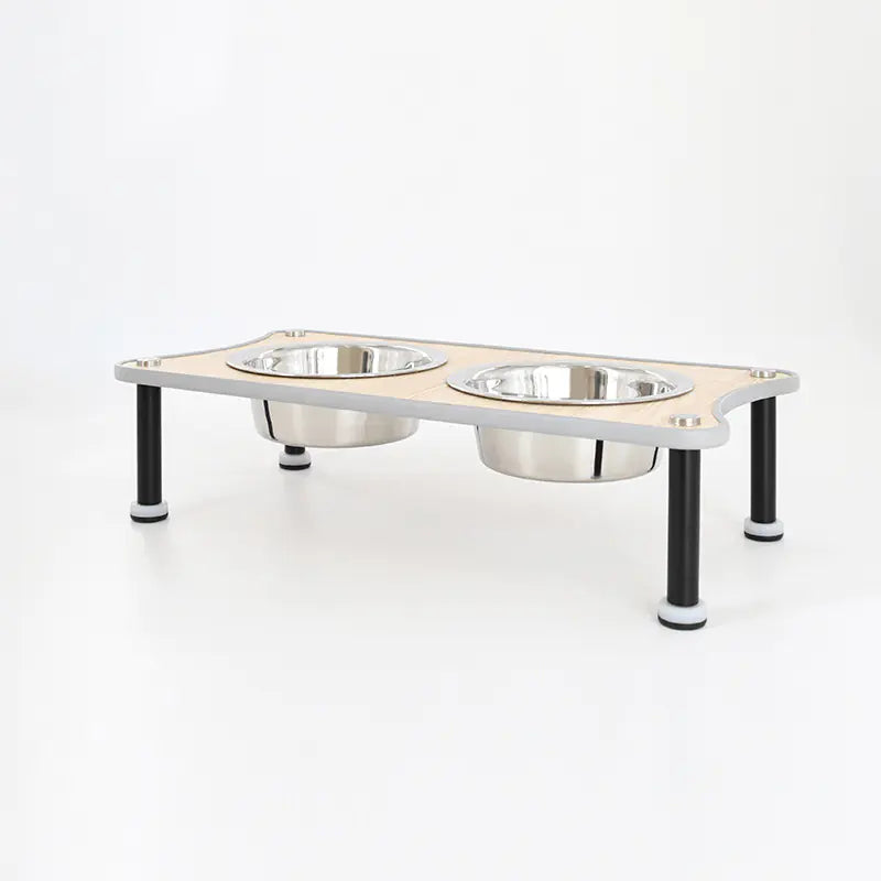 FlexiHeight Stainless Steel Dog Bowl Stand