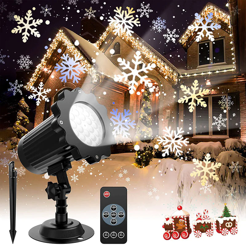 Holiday Snowflake LED Projector