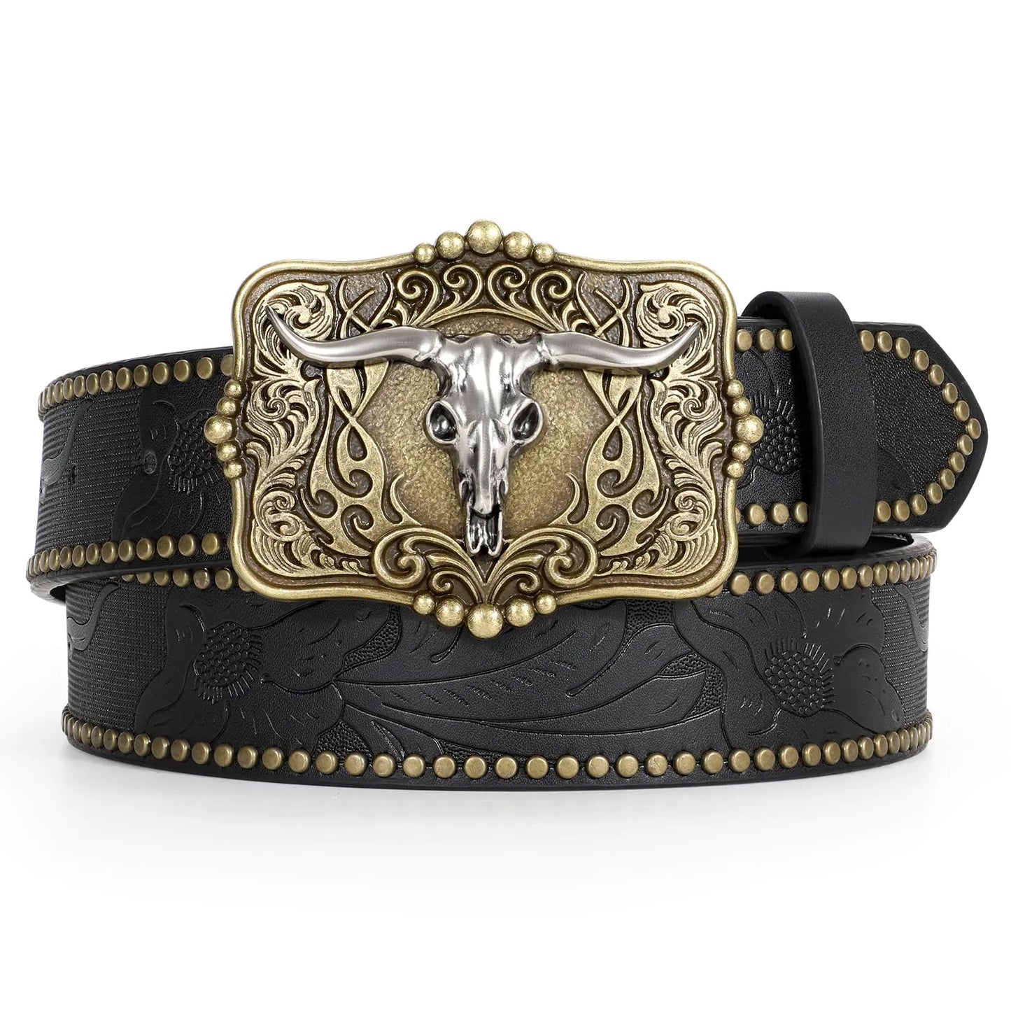 Vintage Western Embossed Belt