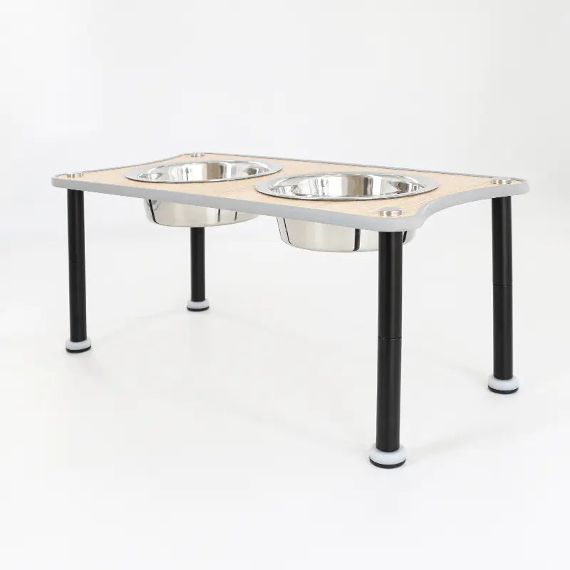 FlexiHeight Stainless Steel Dog Bowl Stand