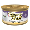 Purina Fancy Feast Grilled Wet Cat Food Beef Feast - (Pack of 24) 3 oz. Cans